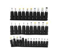 Set di spine DC di ingresso notebook universale per notebook, 34PCS Jack Tips Kit spina spina adattatore universale di alimentazione del caricabatterie per notebook