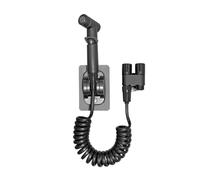 Set di spruzzatori for bidet e WC, spruzzatore for bidet portatile, doccia for WC, valvola angolare a doppia uscita, accessori for WC(Gun gray A 4 in 1)