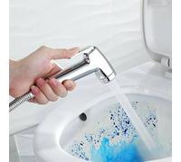 Set di spruzzatori per bidet in acciaio inossidabile con componenti in ABS per l'igiene del WC Uso femminile lavaggio animali domestici irrigazione fiori e pulizia vasino