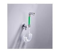 Set di spruzzatori per bidet, lavavetri portatile in tessuto ad acqua fredda, montaggio a parete, in ottone, rubinetto per doccia per l'igiene personale