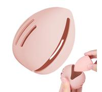 Set di spugna | astuccio da viaggio per mixer | supporto per spugna per trucchi | Multi colorato BlenderBeauty spugna fondotinta, spugna per il trucco, organizer portatile in morbido silicone per i