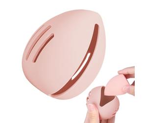 Set di spugna | astuccio da viaggio per mixer | supporto per spugna per trucchi | Multi colorato BlenderBeauty spugna fondotinta, spugna per il trucco, organizer portatile in morbido silicone per i
