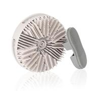 Set di spugne per il corpo in silicone, spazzola per il corpo a doppio lato con infuso argento e cuscinetto per il viso per pelli sensibili, esfoliante delicato SelectShen™