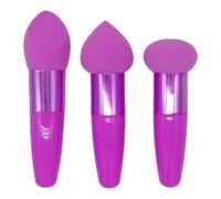 Set di spugne per il trucco - di fondazione morbida, impugnatura ergonomica | Strumento di miscelazione liscio, applicatore di bellezza senza lattice riutilizzabile, set di dono cosmetici di
