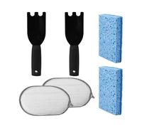 Set di spugne per la pulizia di griglie e altri accessori da cucina, tamponi