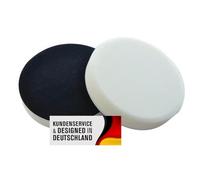 Set di spugne per lucidatura, 180 mm, in diversi gradi di durezza e dimensioni di set spugne per lucidatrici, set di lucidatrici con velcro o liscio (set da 2)