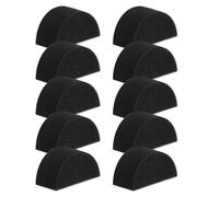 Set di spugne sintetiche - spugne per il viso semicircolari, spugne professionali per il trucco, perfette per pittura del viso, disegni a farfalle, primer, attività artigianali e progetti creativi