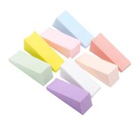 Set di spugne triangolari riutilizzabili per unghie, 8 pezzi, accessori per manicure per manicure e appassionati di manicure