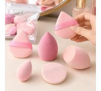 Set di spugnette e spugnette per il trucco, 14 pezzi, applicatori per viso | Diverse forme e dimensioni offrono più modi per applicare, sfumare e ritoccare il trucco su diverse aree del viso.