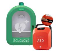 Set di squadre sportive Primedic HeartSave Y, defibrillatore di primo soccorso con shock manuale, 8 anni di garanzia del produttore + scatola interna