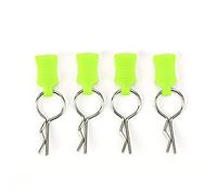 Set di staffe di fissaggio per clip per carrozzeria auto RC 1/5 1/8 Parti accessorie adatte per (Giallo Verde)