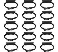 Set di staffe di montaggio for bombole di propano: il set include le misure 1, 3, 5, 7, 9, 11, 13 e 15.(Black,15pcs)