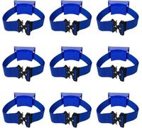 Set di staffe di montaggio for bombole di propano: il set include le misure 1, 3, 5, 7, 9, 11, 13 e 15.(Blue,9pcs)