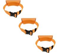 Set di staffe di montaggio for bombole di propano: il set include le misure 1, 3, 5, 7, 9, 11, 13 e 15.(Orange,3pcs)