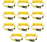 Set di staffe di montaggio for bombole di propano: il set include le misure 1, 3, 5, 7, 9, 11, 13 e 15.(Yellow,11pcs)