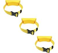 Set di staffe di montaggio for bombole di propano: il set include le misure 1, 3, 5, 7, 9, 11, 13 e 15.(Yellow,3pcs)