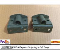 Set di staffe per cerniera presa asta porta inferiore adatte a willys jeep M3...
