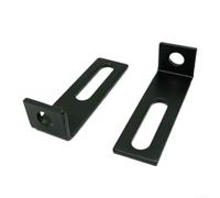 Set di staffe per faretti da moto, con supporto scorrevole regolabile per fendinebbia, montaggio su manubrio e forcella
