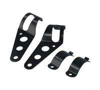 Set di staffe per fari moto in metallo per supporti per orecchie per tubo forcella, adatte a forcelle da 31 39 mm e 39 51 mm, coppia di montaggio per lampada (39-51 mm)