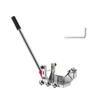 Set di staffe per smerigliatrice angolare, guida assistita a sei ruote, strumento di cucitura trasparente retrofit, per scanalature per pavimenti in piastrelle, pulizia degli spazi vuoti e bella