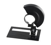 Set di staffe per smerigliatrice angolare in metallo, con supporto regolabile e copertura di sicurezza, compatibile con smerigliatrici piccole, gamma 2-3 cm, 13,8 x 9 x 15 cm