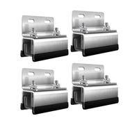 Set di staffe solari resistenti in acciaio non monta problemi senza configurazioni Supporto di montaggio a pannello per scatole da tetto Elementi di fissaggio per apparecchiature resistenti alle