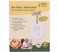 Set di stampe organiche per bambini con picchio verde