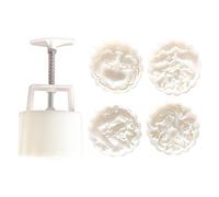 Set di stampi 3D da 150 g, motivo: draghi e pesci, per biscotti sicuri per feste di metà autunno