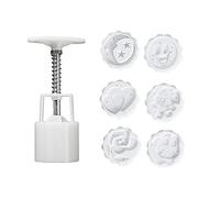 Set di stampi da 50 g emozioni fiore animale parole modelli stampi stampa accessori da forno stampo biscotto luna torta in legno