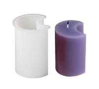 Set di stampi flessibili antiaderenti per candele per principianti appassionati di artigianato con stelle marine, luna, piramide, nuvola, fiori, stampi in silicone per candele per principianti fatti a