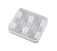 Set di stampi in silicone con supporto quadrato in resina epossidica, strumenti per la produzione manuale per set di colata artistica