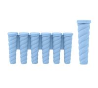 Set di stampi in silicone flessibile per ghiaccioli creativi e facili da rilasciare, per riunioni di famiglia e feste