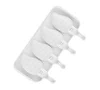 Set di stampi in silicone robusto per ghiaccioli a forma di mango, gadget da cucina creativo ideale per dolci fatti in casa a forma di mango ghiacciati