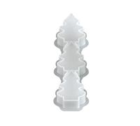 Set di stampi natalizi 3 in 1 con Babbo Natale, renna, angelo, pan di zenzero, uomo, strumento di cottura in silicone per decorazioni festive, stampi per cioccolatini, strumenti da forno