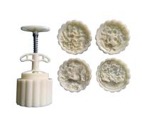 Set di stampi per biscotti da 125 g a forma di fiore con animali, robusti, per torte creative e torte lunari, regalo per le vacanze