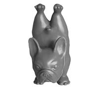 Set di statua per yoga, con stampa 3D, divertente yoga, pose, per alleviare lo stress sulla scrivania, decorazione per gli amanti dei cani, yoga e casa, regalo unico