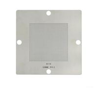 Set di stencil BGA per applicazioni a griglia a sfera di saldatura con dimensioni 80 x 80 mm e 90 x 90 mm e kit di maglie da 10 pezzi (90 x 90)