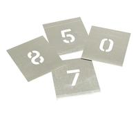 Set Di Stencil In Zinco - Figure 2.1/2in STNF212