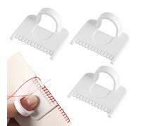 Set di stencil per la misurazione della cucitura - Righello della guida del punto, Righello di trapuntatura | Stencil per cucito artigianale da 3 confezioni per cucito preciso, anche strumento di