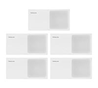 Set di stoffa di lucitura in microfibra premium per la pulizia dello schermo compatibile con Dispositivi Gray 6.25 x 6,25 pollici 5 pacchetto