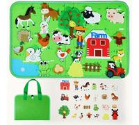 Set di storie con pannello in feltro, set di storie con pannello in feltro, attività per la classe, libri in feltro interattivi per la narrazione di storie Storyboard del Polo Nord e del Polo Sud,Stor