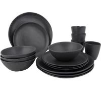 Set di stoviglie Bo-Camp Hoxton 16 pezzi grigio