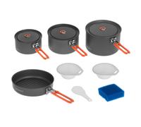 Set di stoviglie da campeggio Fire Maple Feast 5 - Orange