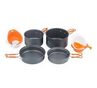 Set di stoviglie da campeggio Fire Maple Grey - 4 pezzi
