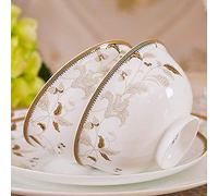 Set di Stoviglie di Lusso, Nanoceramica Cotta Ad Alta Temperatura, Smalto Reattivo Fatto A Mano, Stoviglie da Cucina Quotidiane, Porcellana Resistente Ai Graffi E Allusura (Bowl*4)