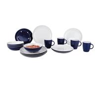 Set di stoviglie gimex classic line 16 pezzi blu navy