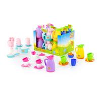Set di stoviglie giocattolo in plastica