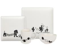 Set Di Stoviglie In Ceramica Da 4 Pezzi Di Toy Story Con Personaggi Scribble