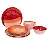 Set di stoviglie in melamina bo-camp halo 12 pezzi