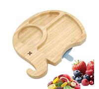 Set Di Stoviglie Per Bambini - A Scomparti Con Stampa Cartoon E Tovaglietta | Set Di Stoviglie Per Bambini Per Uso Domestico,Per Pranzo All Aperto Viaggio Festa Appartamento Casa Scuola